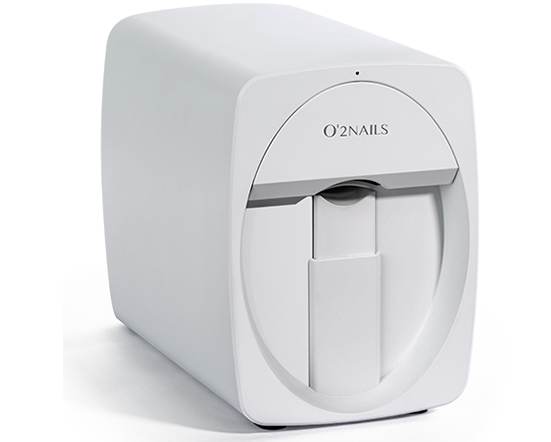The Fullmate Smart Nail Printer (White,Rose Gold Edition)